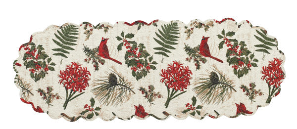 Nature Sings Cardinal - Table Runner 13 x 36