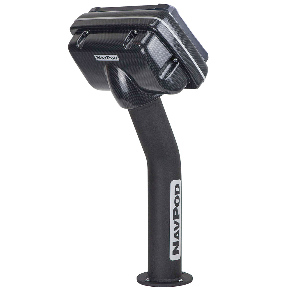 NavPod PED5100-01 PedestalPod Pre-Cut f/Humminbird HELIX 10 &amp; HELIX 9 Series - Carbon