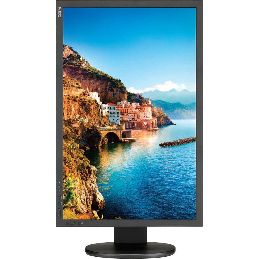 Nec Display Professional P243W-Bk 24.1" Wuxga Wled Lcd Monitor - 16:10 - Black