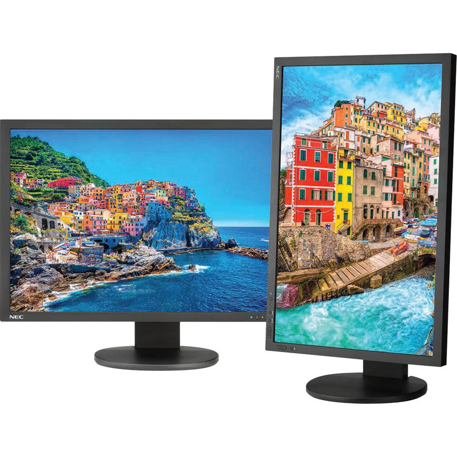Nec Display Professional P243W-Bk 24.1" Wuxga Wled Lcd Monitor - 16:10 - Black