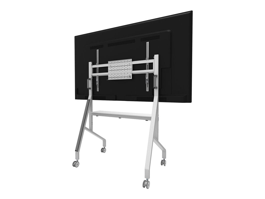 Neomounts Move Go FL50-525WH1 - Cart - for flat panel - lockable - steel - white - screen size: 55-86""
