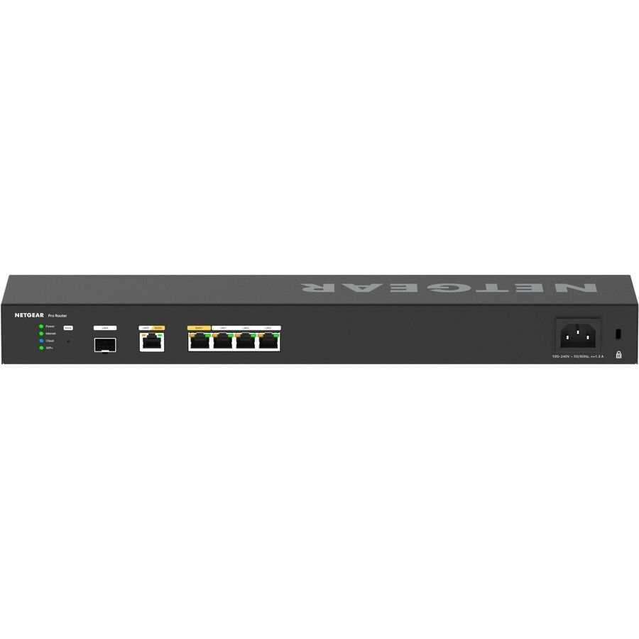 Netgear 10G/Multi-Gigabit Dual-WAN Pro Router - 5 Ports - 3 RJ-45 Port(s) - 2 WAN Port(s)