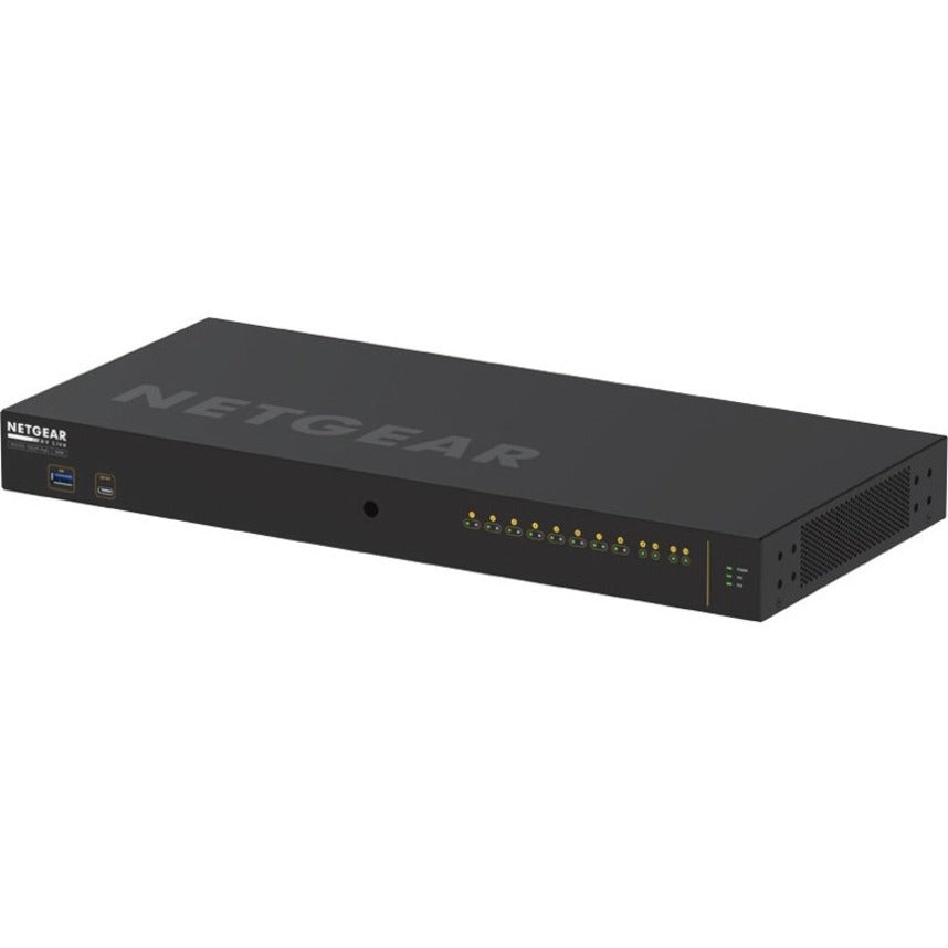 Netgear AV Line M4250-10G2F-PoE+ 8x1G PoE+ 125W 2x1G and 2xSFP Managed Switch (GSM4212P) GSM4212P-100NAS