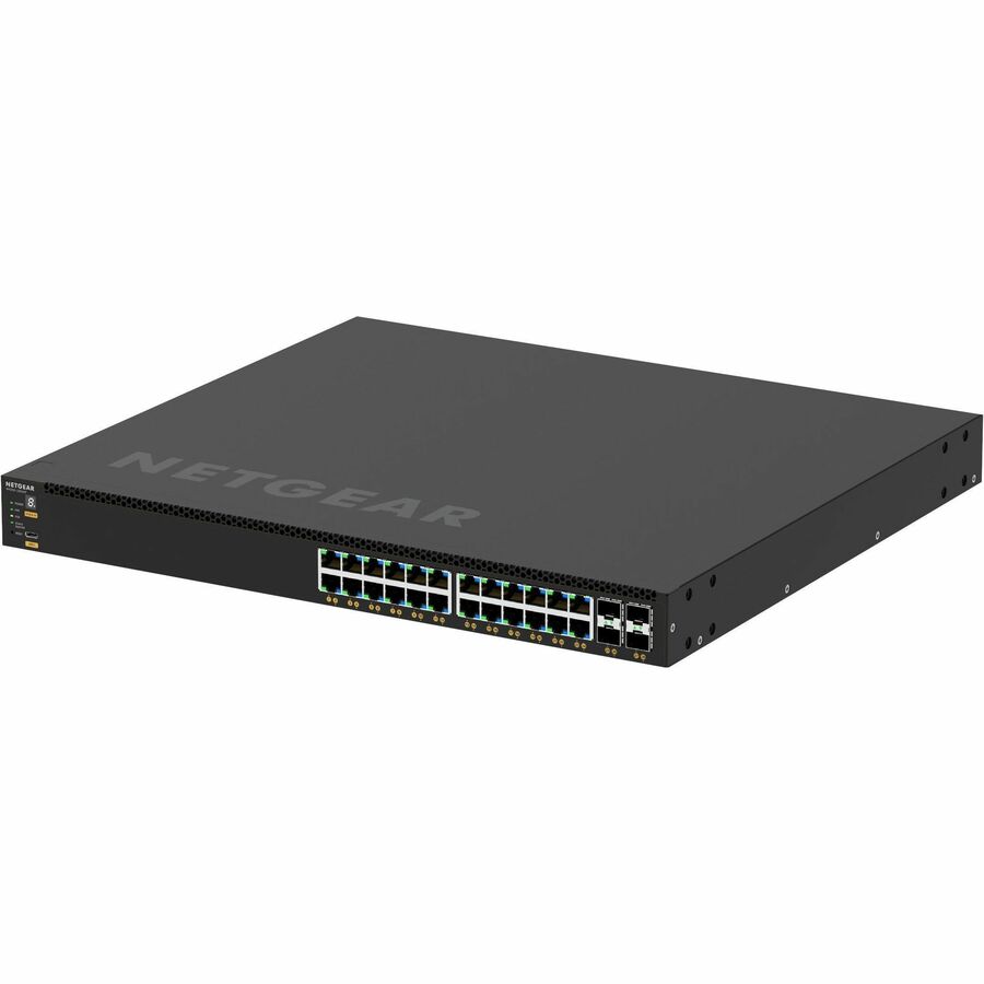Netgear AV Line M4350-24G4XF Ethernet Switch - 24 Ports - Manageable - 10 Gigabit