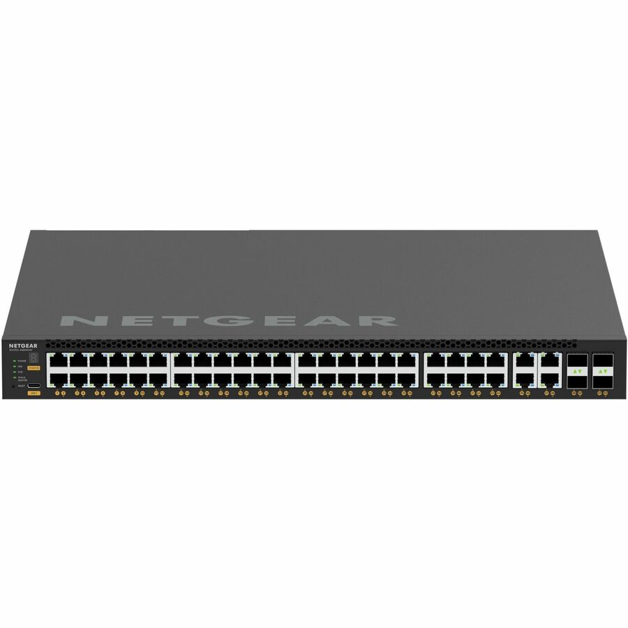 Netgear AV Line M4350-44M4X4V Ethernet Switch - 48 Ports - Manageable - 25 Gigabit