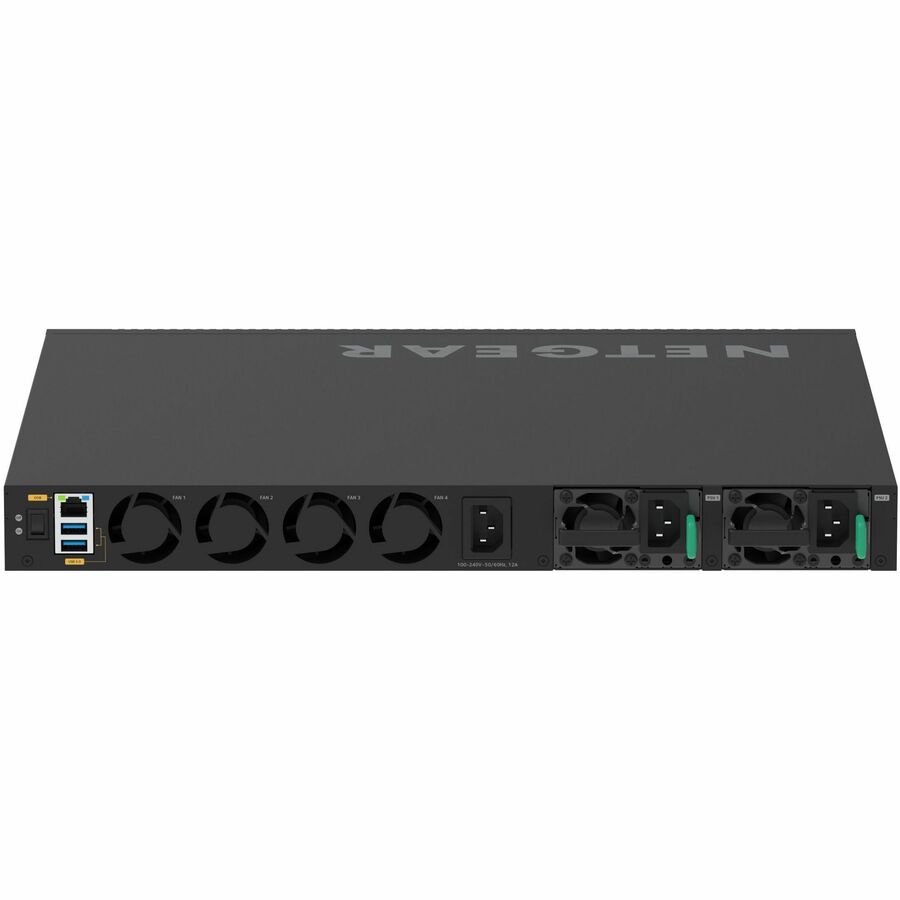 Netgear AV Line M4350-44M4X4V Ethernet Switch - 48 Ports - Manageable - 25 Gigabit