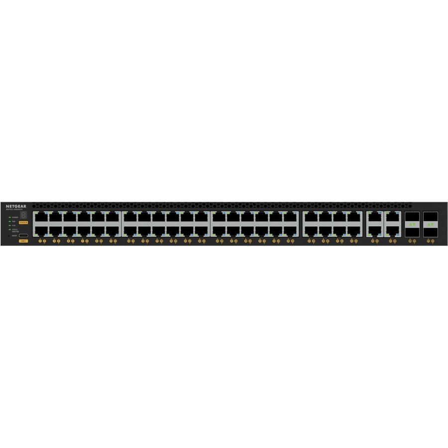 Netgear AV Line M4350-44M4X4V Ethernet Switch - 48 Ports - Manageable - 25 Gigabit