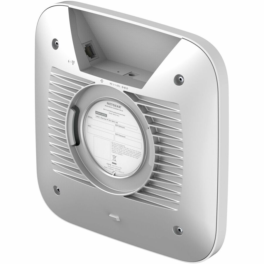 Netgear WAX214v2 Dual Band IEEE 802.11 a/b/g/n/ac/ax/e 1.80 Gbit/s Wireless Access Point -