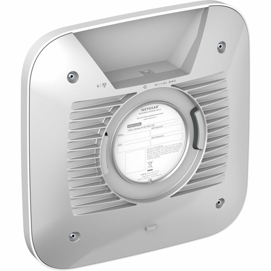 Netgear WAX214v2 Dual Band IEEE 802.11 a/b/g/n/ac/ax/e 1.80 Gbit/s Wireless Access Point -