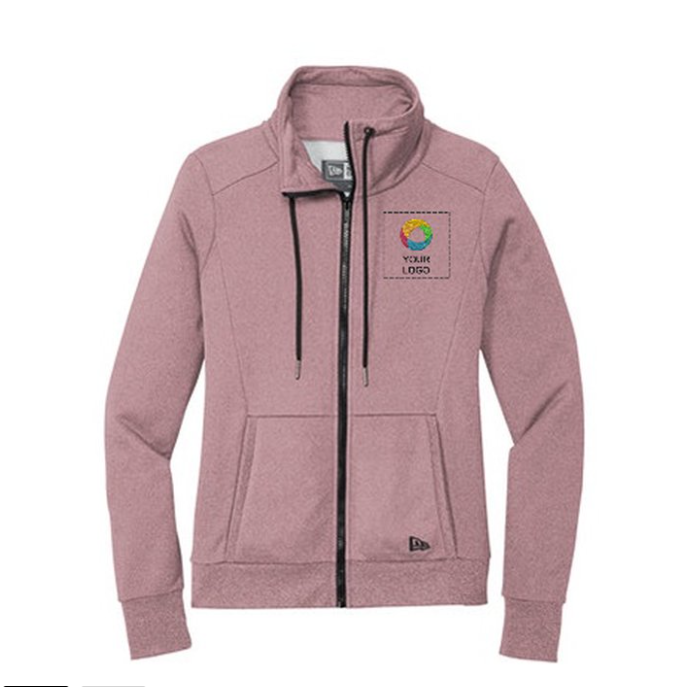 New Era® Women’s Full-Zip Cowl – Modern Chic Meets Cozy Comfort