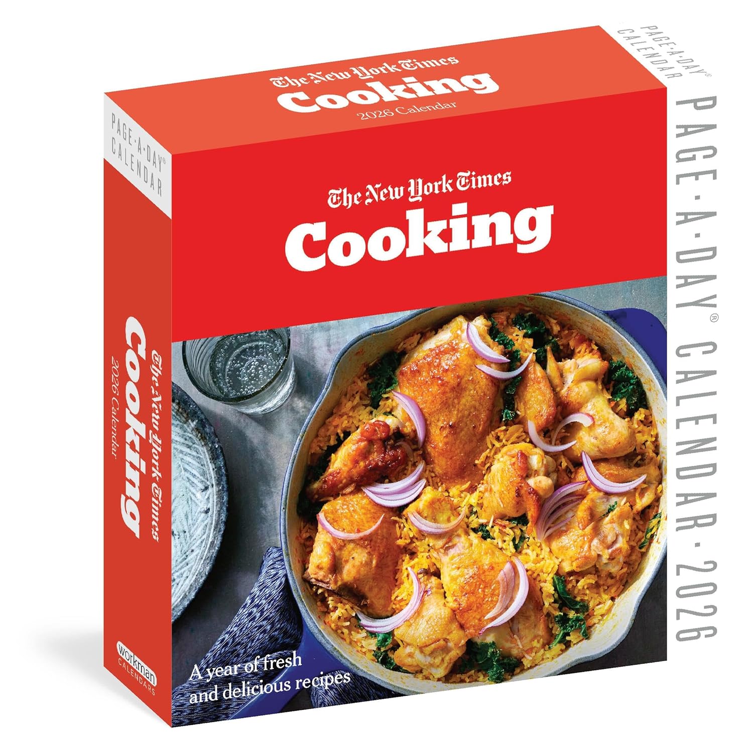 New York Times Cooking Page-A-Day Calendar 2026: A Year of Fresh and Delicious Recipes