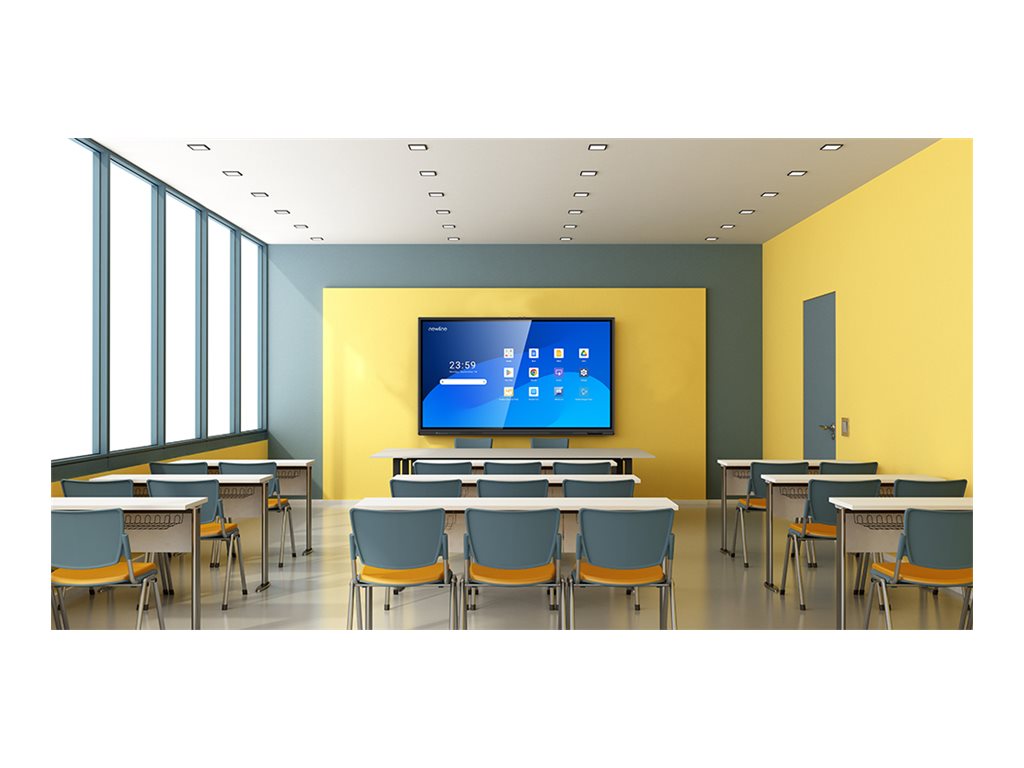 Newline TT-5524QPRO - 55 Diagonal Class Q Pro Series LED-backlit LCD display - interactive - with touchscreen (multi touch) - TT-5524QP-AI1