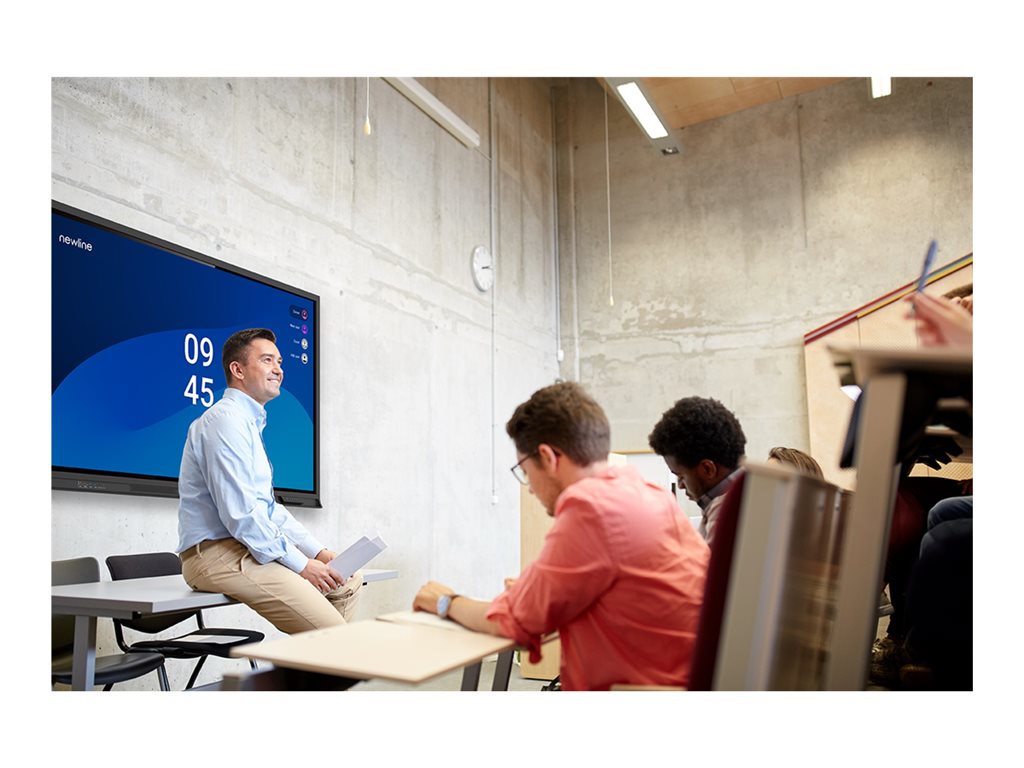 Newline TT-6524QPRO - 65 Diagonal Class Q Pro Series LED-backlit LCD display - interactive - with touchscreen (multi touch) - TT-6524QP-AI1