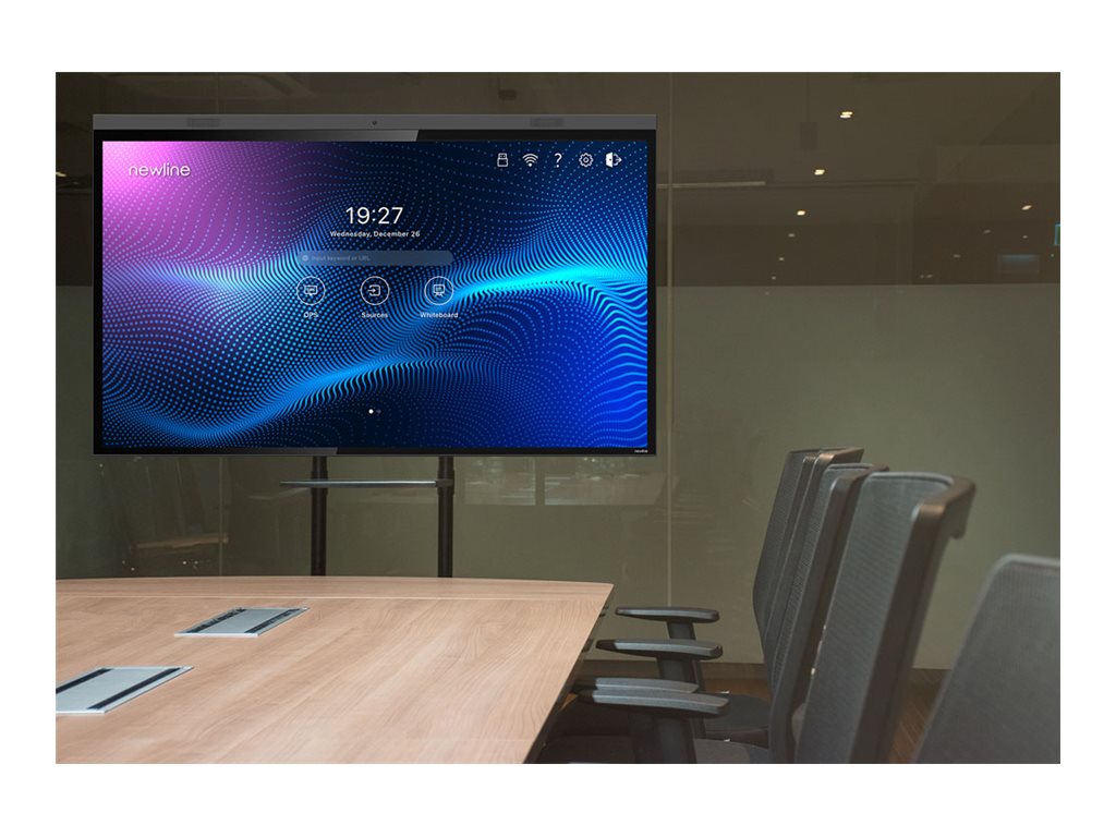 Newline TT-6524ZPRO-UC - 65 Diagonal Class Z Pro Series LED-backlit LCD display - interactive digital signage - with touchscreen