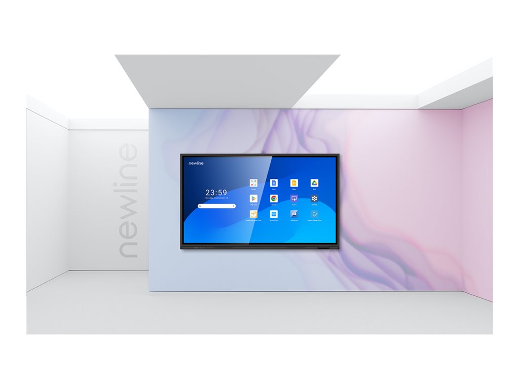 Newline TT-7524QPRO - 75 Diagonal Class Q Pro Series LED-backlit LCD display - interactive - with touchscreen (multi touch) - TT-7524QP-AI1