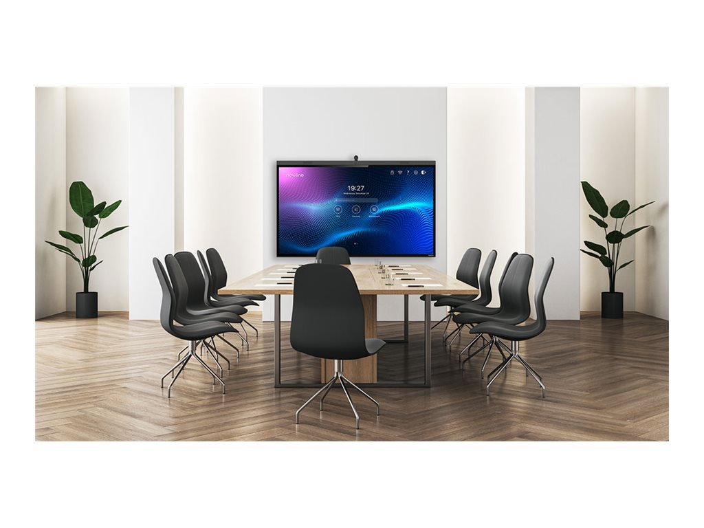 Newline TT-8624ZPRO-UC - 86 Diagonal Class Z Pro Series LED-backlit LCD display - interactive digital signage - with touchscreen