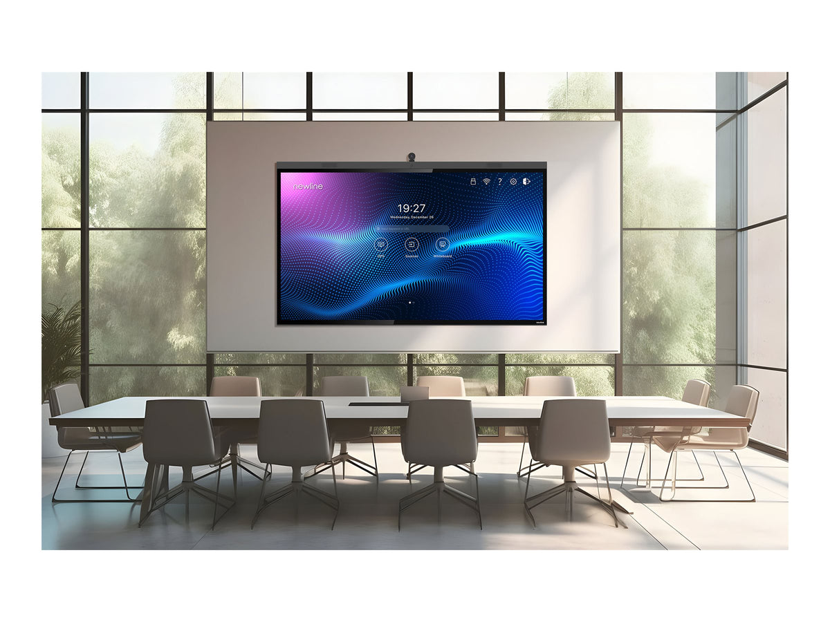 Newline TT-8624ZPRO-UC - 86 Diagonal Class Z Pro Series LED-backlit LCD display - interactive digital signage - with touchscreen