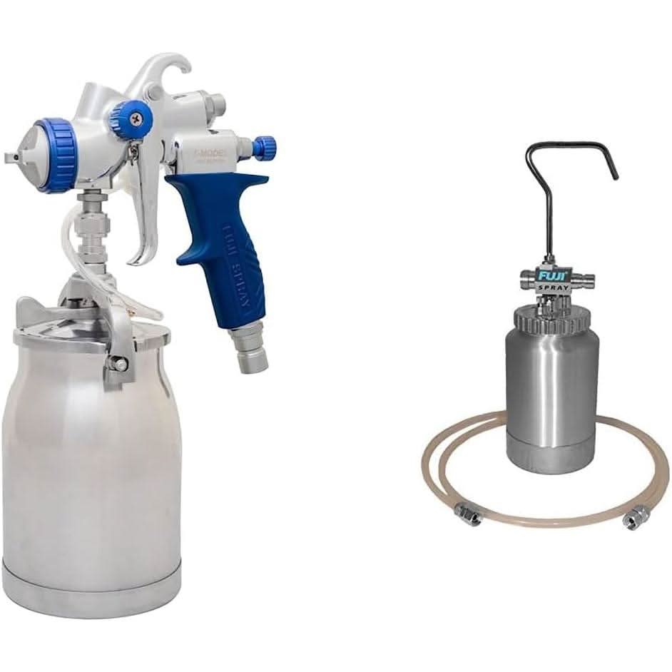Non Bleed Stainless Spray Gun With Side Pattern Control