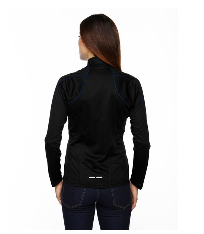 North End® Ladies' Radar Quarter-Zip Performance Long-Sleeve Top – Sleek, Stylish, and Ready for Any Challenge