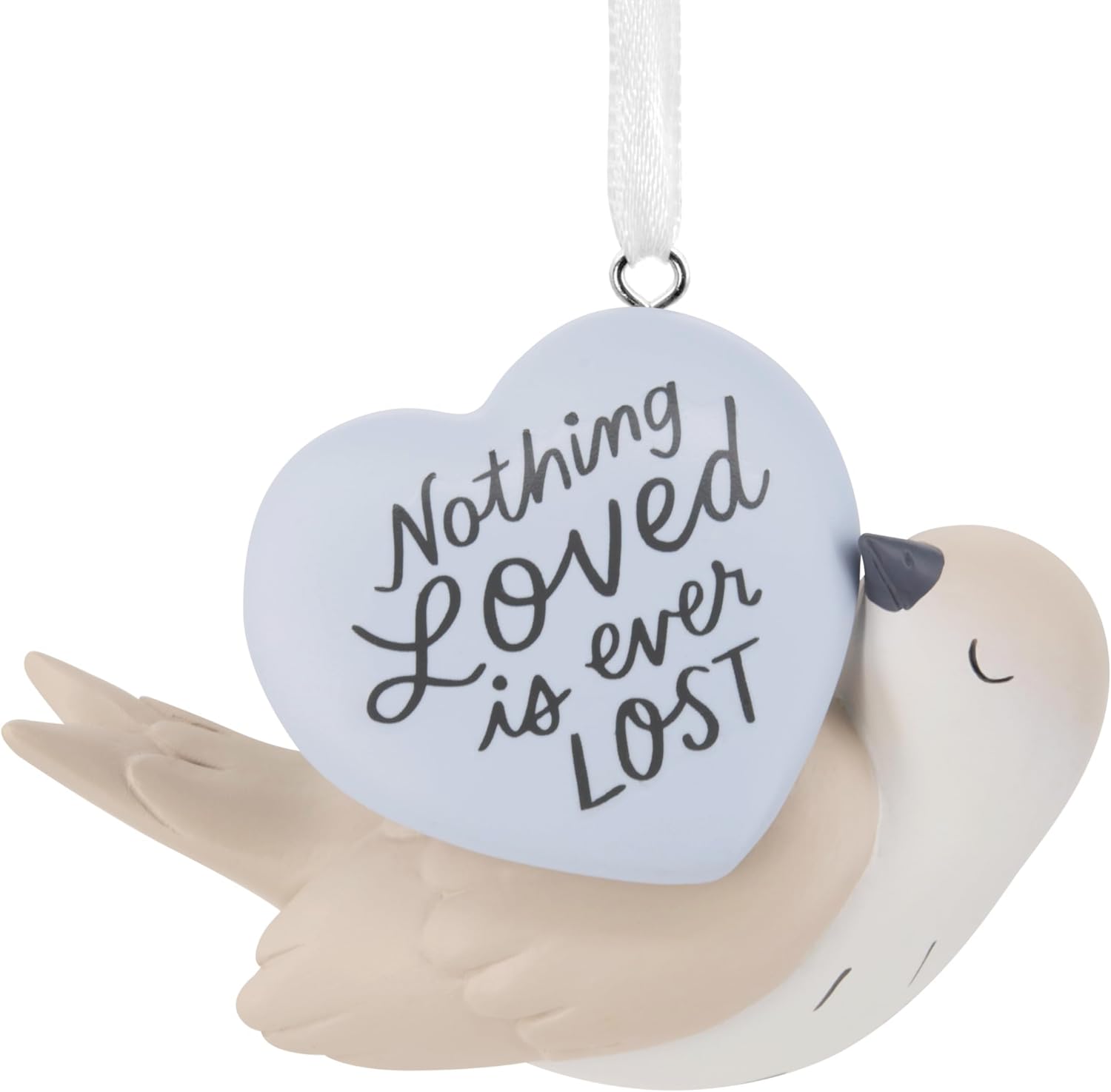 Nothing Loved is Lost Dove Memorial Hallmark Ornament