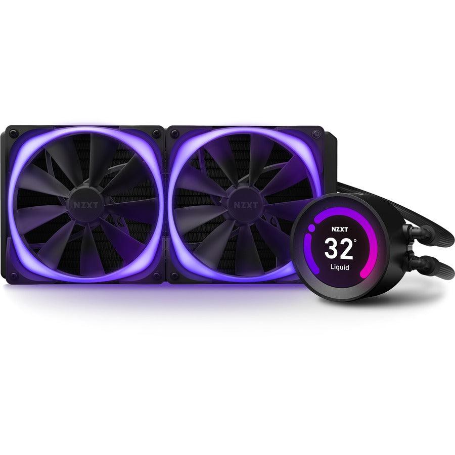 Nzxt Kraken Z Series Z63 280Mm - Rl-Krz63-01 - Aio Rgb Cpu Liquid Cooler - Customizable Lcd
