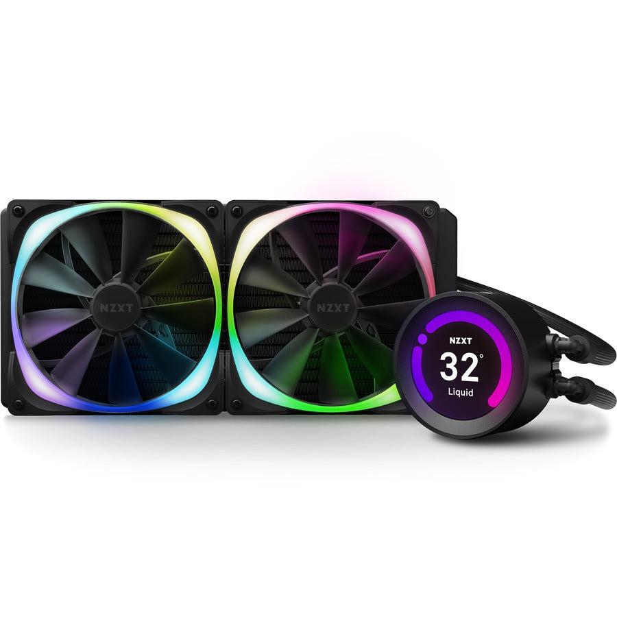Nzxt Kraken Z Series Z63 280Mm - Rl-Krz63-01 - Aio Rgb Cpu Liquid Cooler - Customizable Lcd