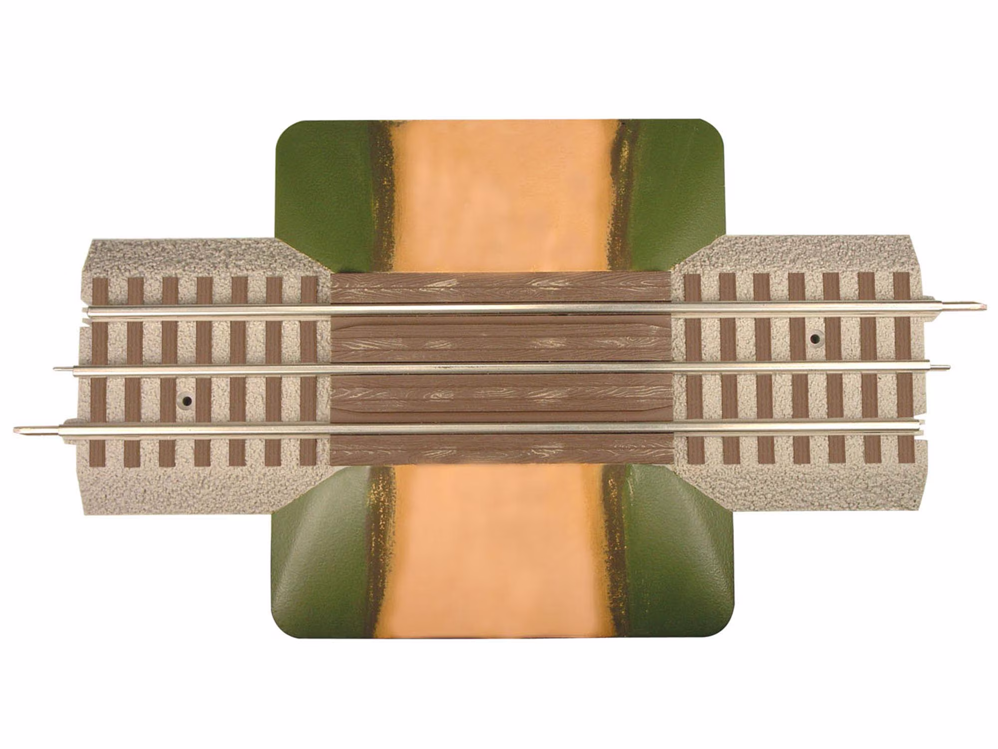 O-Gauge FasTrack O36 Grade Crossing