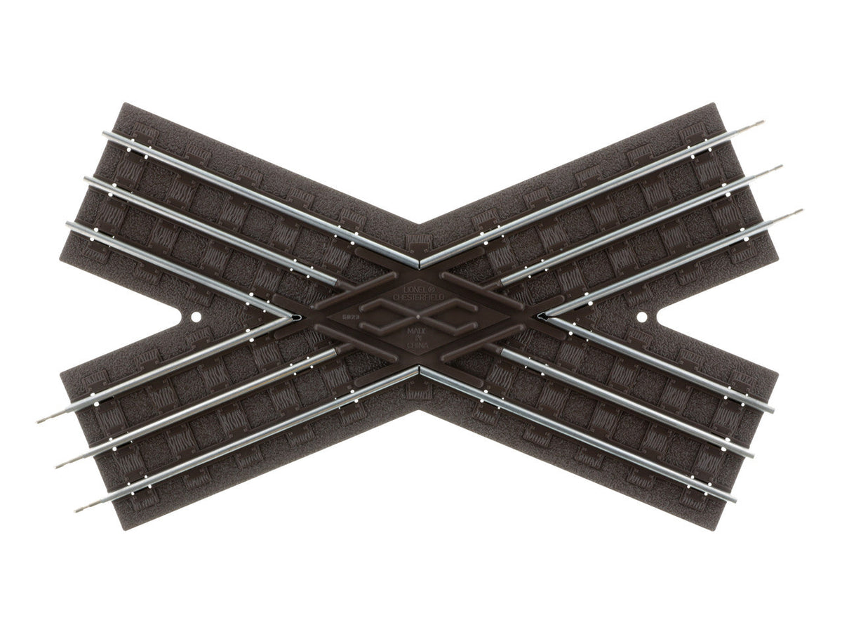 O-Scale O27 Tubular Crossover Track - 45°