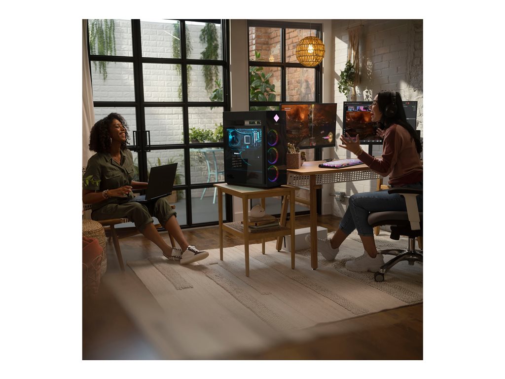 OMEN 45L by HP GT22-2060 - microATX gaming - Core i7 i7-14700K / up to 5.6 GHz - RAM 32 GB - SSD 1 TB - NVMe - GeForce