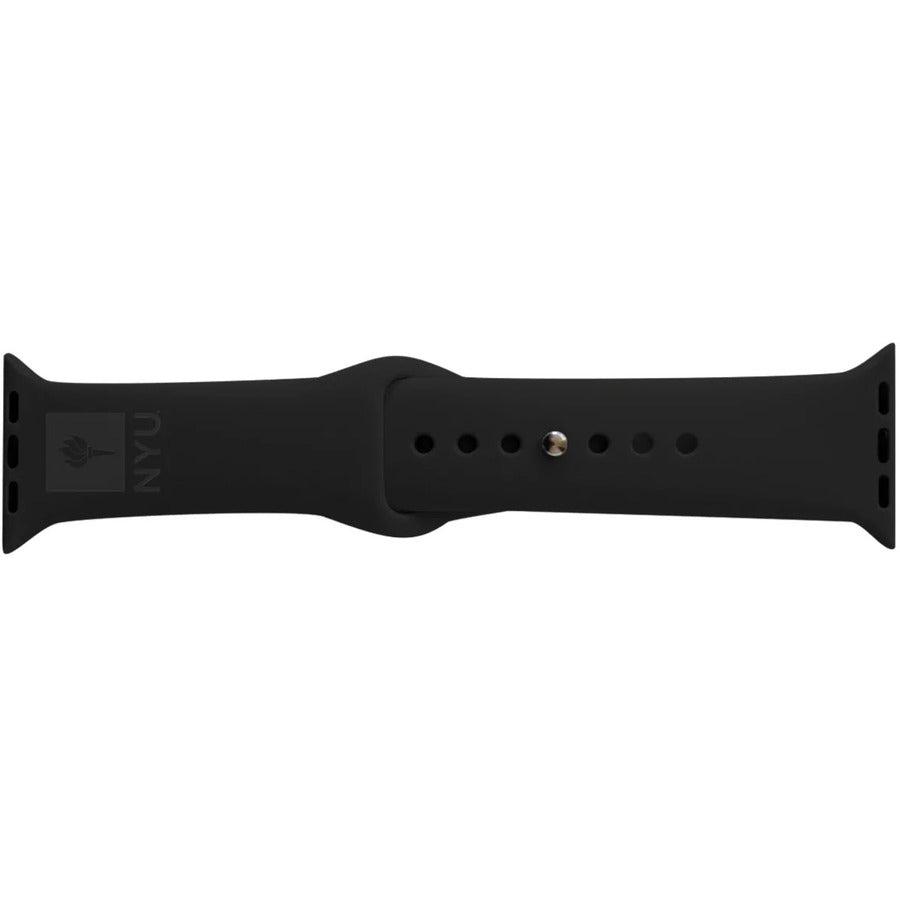 OTM New York University Silicone Apple Watch Band, Classic OC-NYU2-AAAA00A