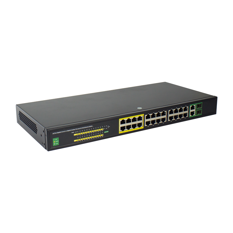 Ovpoe24X-400-2Gc- 24 Port Poe + 2Gb Switch 10/100/1000 Mbps Ovpoe24X-400-2Gc