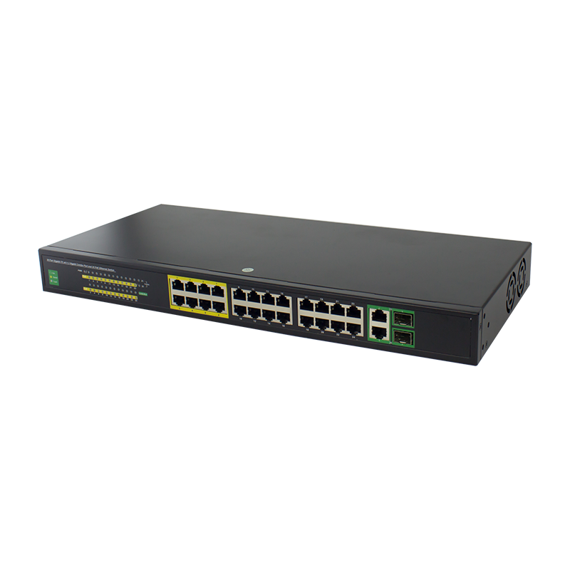 Ovpoe24X-400-2Gc- 24 Port Poe + 2Gb Switch 10/100/1000 Mbps Ovpoe24X-400-2Gc