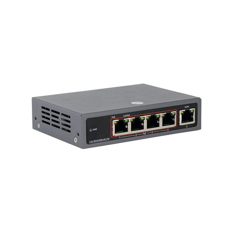 Ovpoe4G- 4+1 Port Poe Switch 10/100/1000 Ovpoe4G