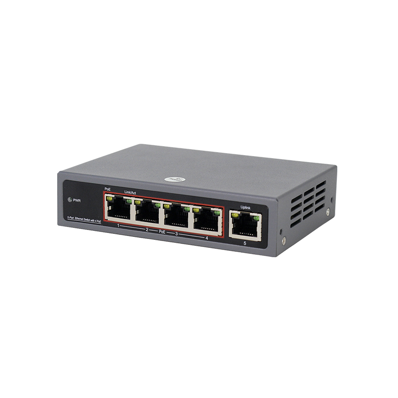 Ovpoe4G- 4+1 Port Poe Switch 10/100/1000 Ovpoe4G