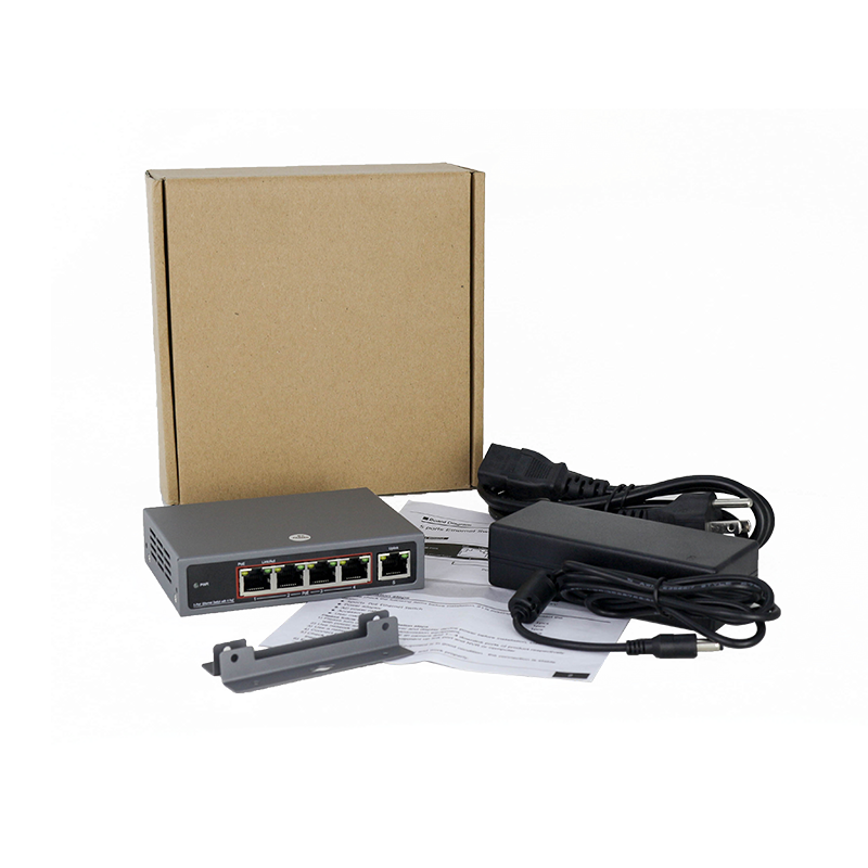 Ovpoe4G- 4+1 Port Poe Switch 10/100/1000 Ovpoe4G
