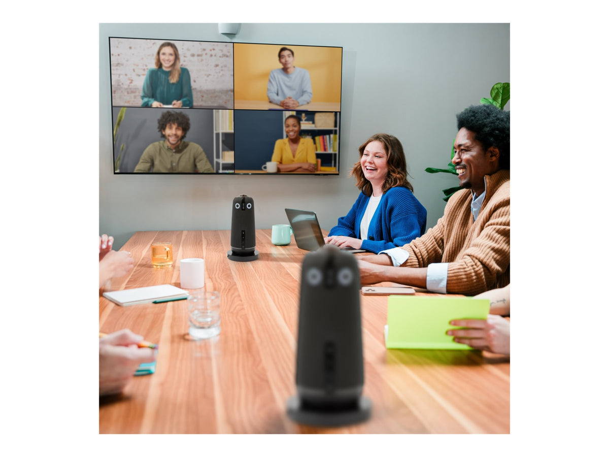 OWL LABS Meeting Owl 4+ Dual Pack with Accessories for Clear 360° Meetings