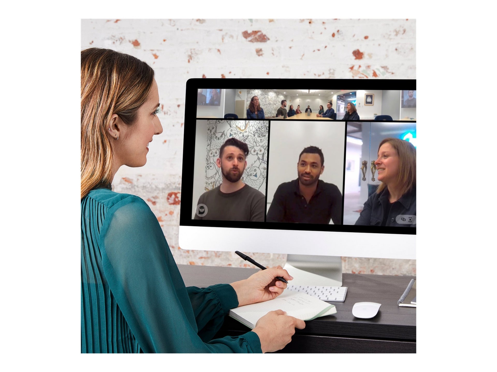 OWL Labs Meeting Owl 3 Bundle – 2 Units with 360° Video & Audio for Conference Rooms