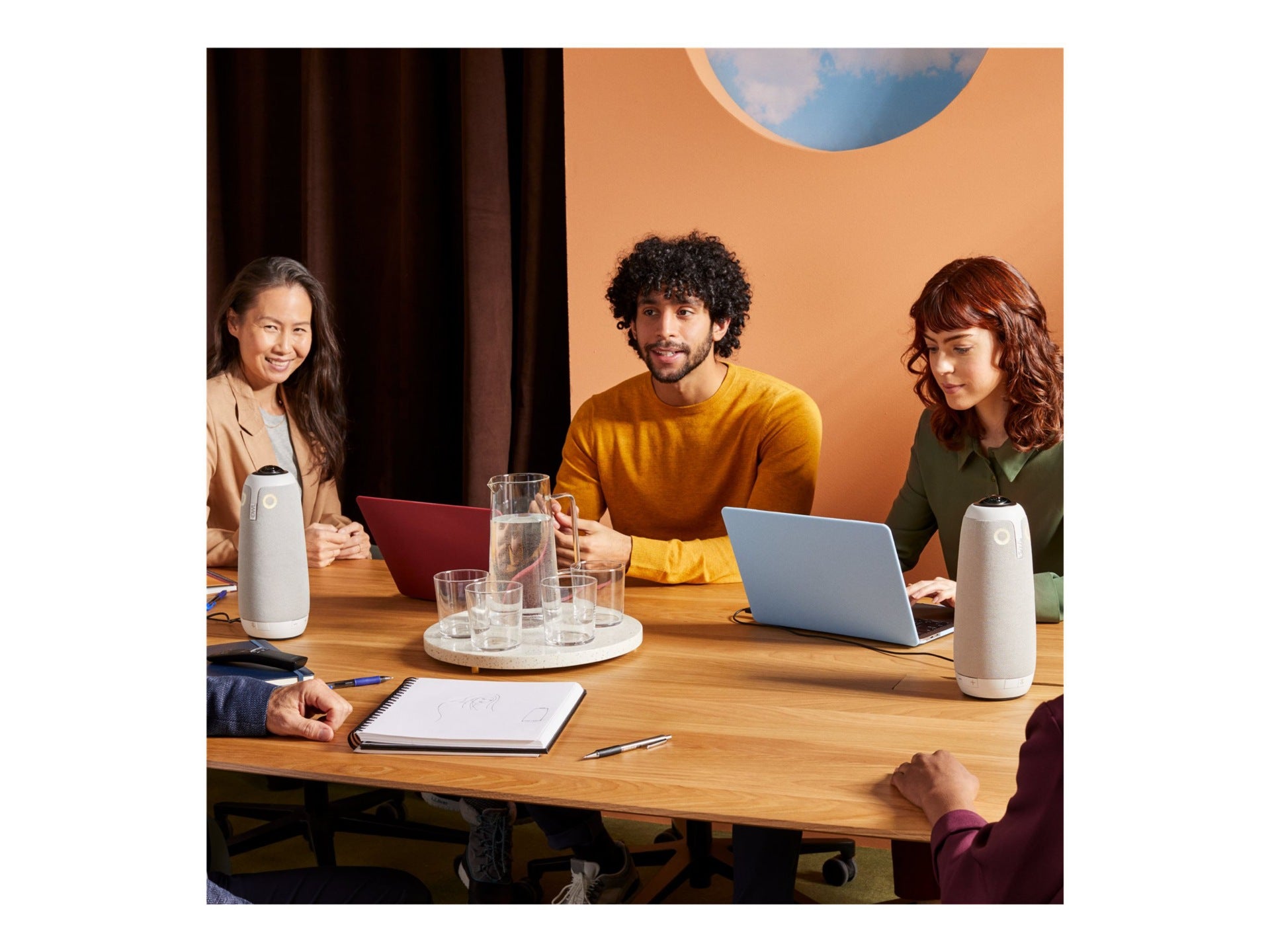 OWL Labs Meeting Owl 3 Bundle – 2 Units with 360° Video & Audio for Conference Rooms