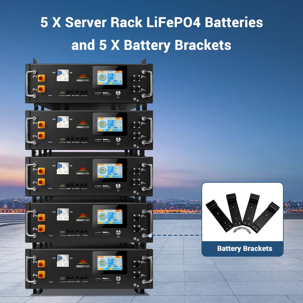 Off-Grid Solar Kits 12kW/15kW/18kW Options 120V/240V with 48v LiFePO4 Lithium Batteries & 415w Solar Panels