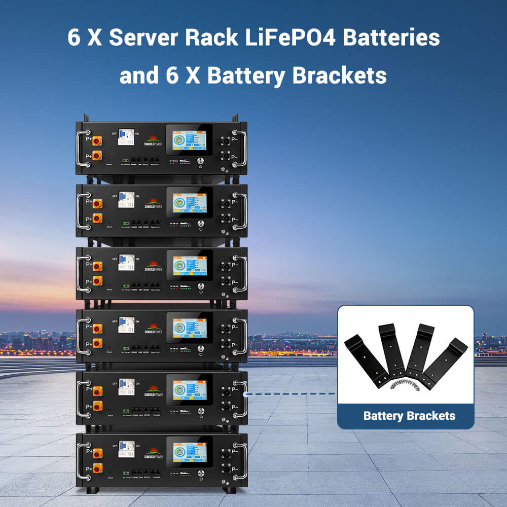 Off-Grid Solar Kits 12kW/15kW/18kW Options 120V/240V with 48v LiFePO4 Lithium Batteries & 415w Solar Panels