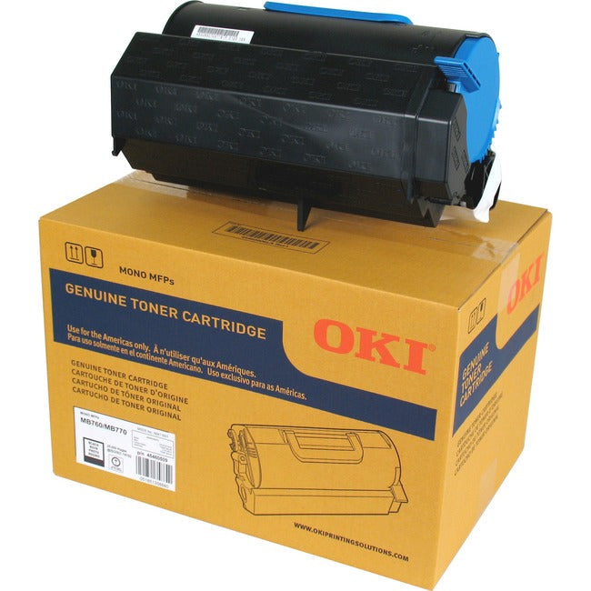Oki Black Toner For Mb760+,Mb760+ Wireless, Mb770+, Mb770F+, Mb770Fx+ - 25K Yiel