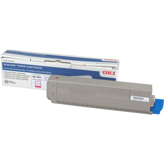 Oki Magenta Toner For C831Dn, C831N, Mc873Dn, Mc873Dnc, Mc873Dnx - 10K Toner
