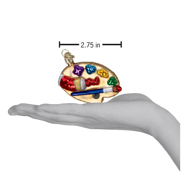 Old World Christmas Artist's Palette Ornament