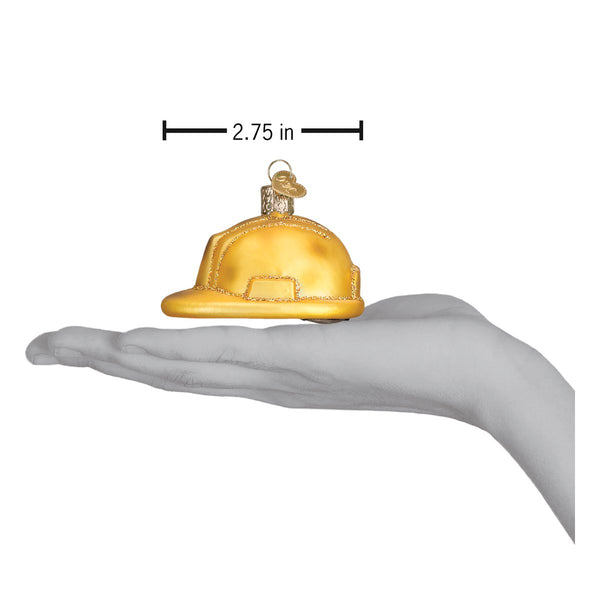 Old World Christmas Construction Helmet Ornament