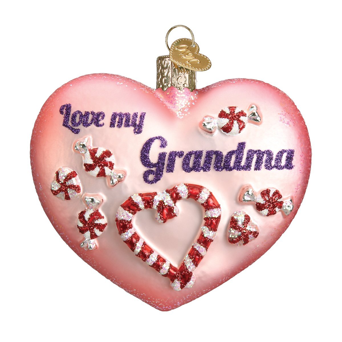Old World Christmas Grandma Heart