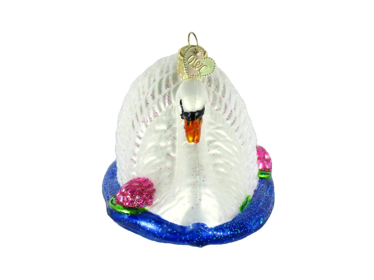 Old World Christmas Monet's Swan Ornament