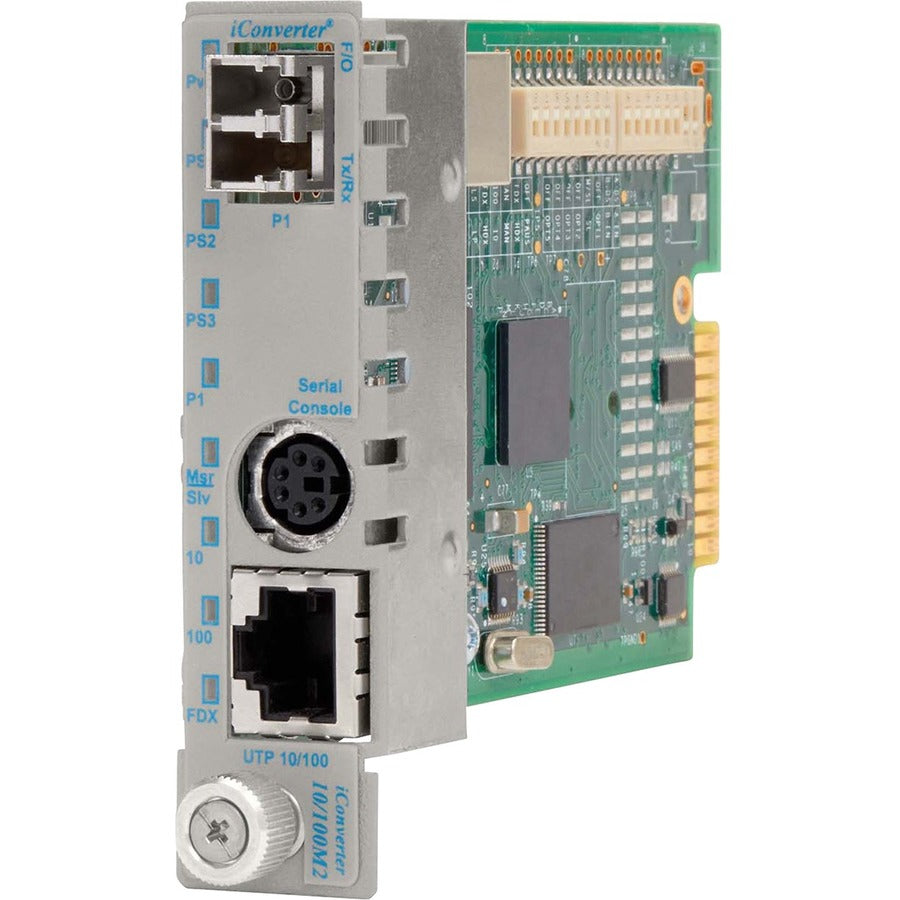 Omnitron Systems Iconverter 10/100M2 Utp To Fiber Media Converter 8907N-1