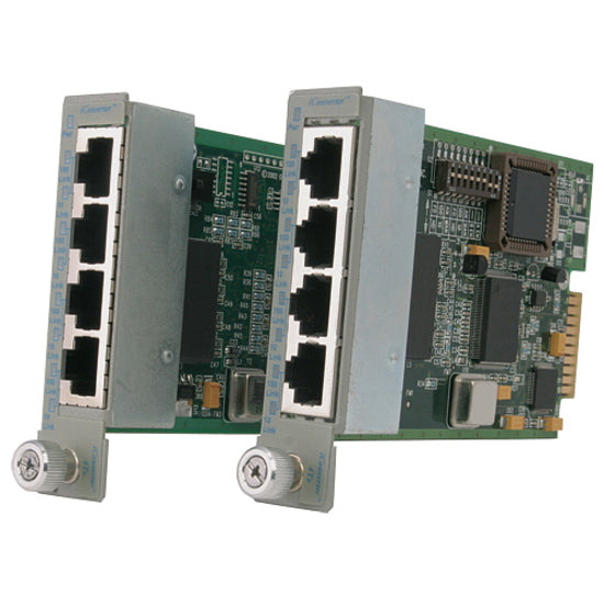 Omnitron Systems Iconverter 4Tx Fast Ethernet Managed Switching Module