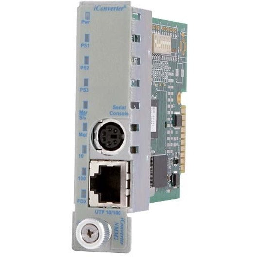 Omnitron Systems Iconverter 8000N-0 Network Management Module 8000N-0W