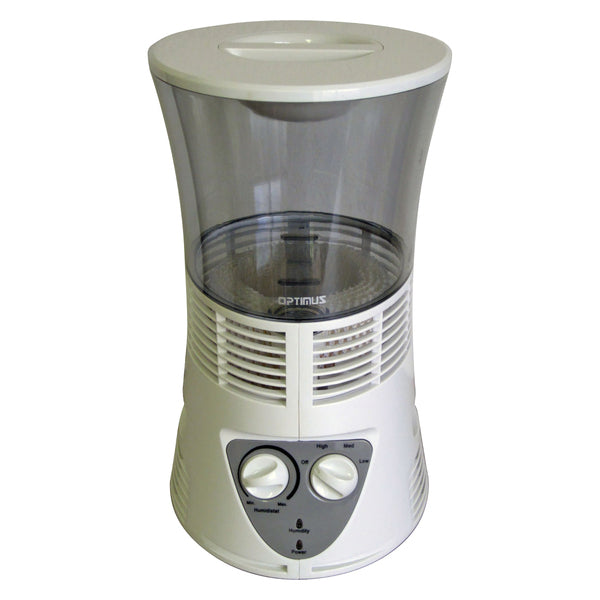 Optimus U-33100 Portable Cool-Mist Evaporative Humidifier, 700-Sq. Ft., 1.5-Gal.